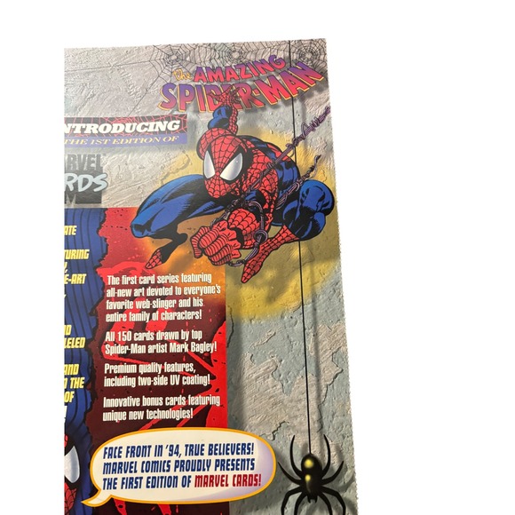 The Amazing Spider Man Marvel Cards 1st Edition 1994 Trading Card Lot - Picture 7 of 7